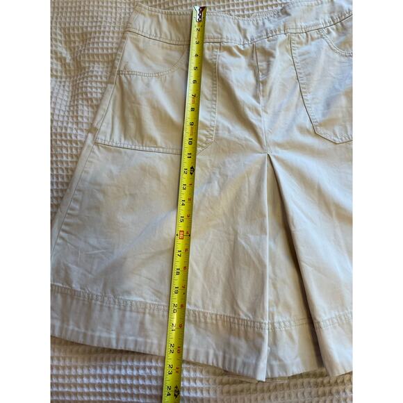 Tommy Hilfiger Tennis Style Pleated A Line High Waisted Khaki Skirt Size 10 - Picture 6 of 12